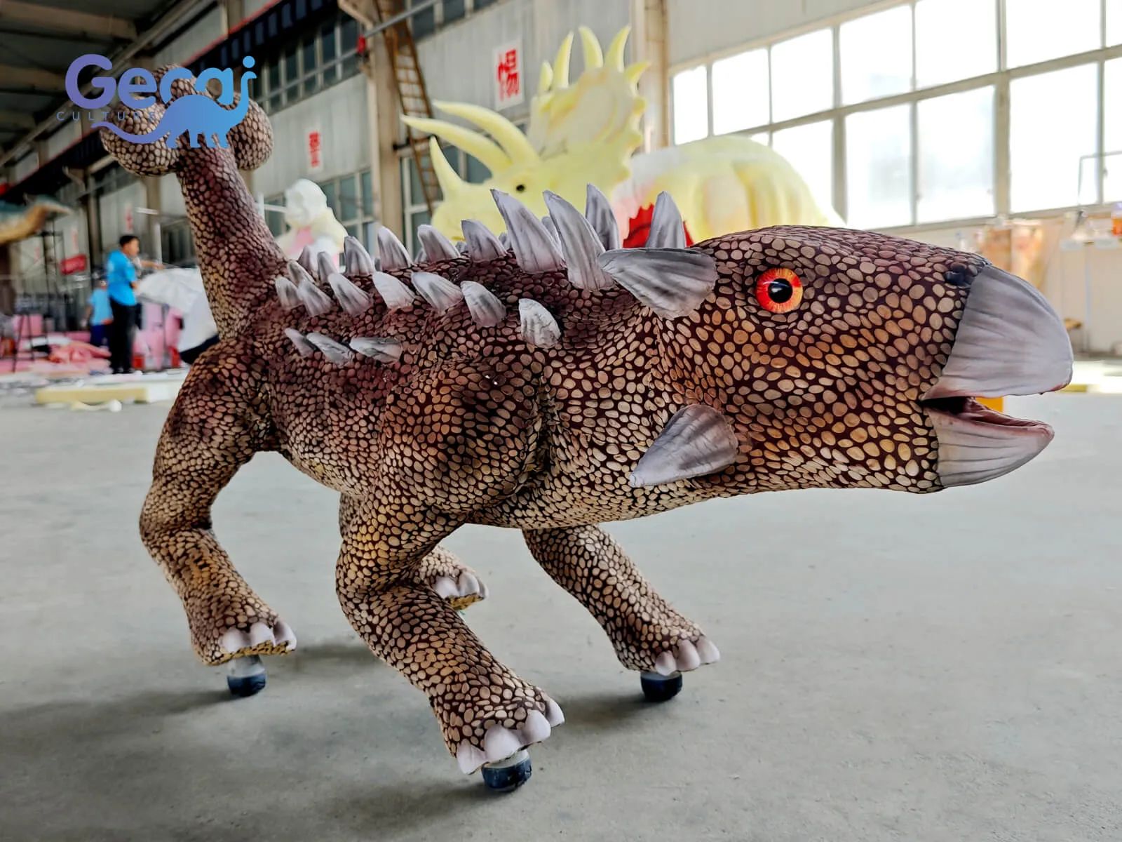 Robot Ankylosaurus for Event