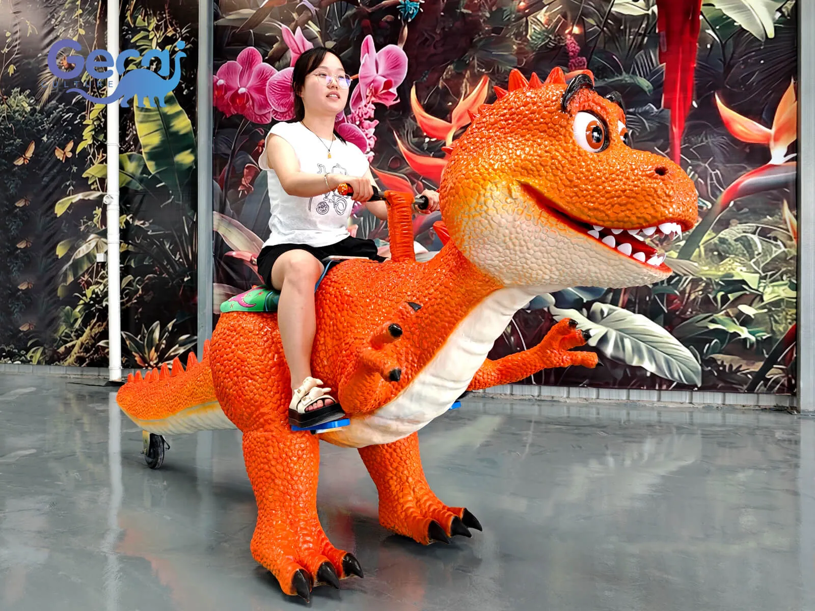 Cartoon Gliding Dinosaur Scooter