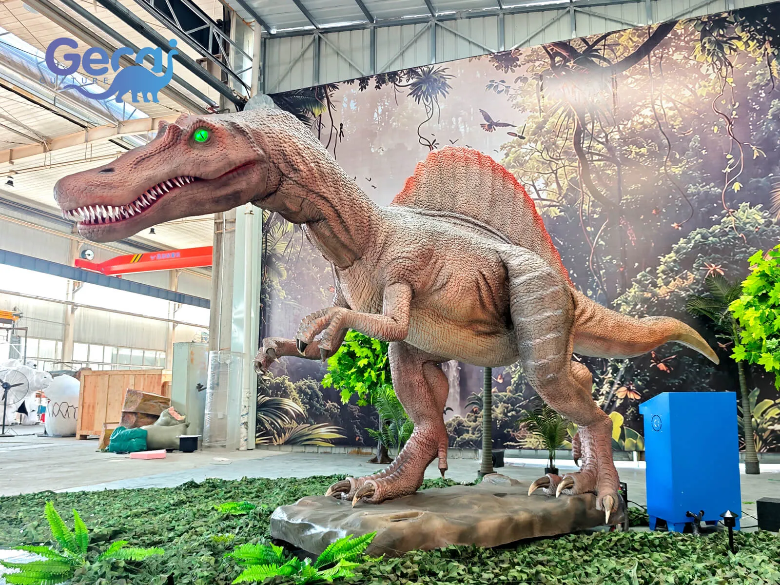 Realistic Animatronic Spinosaurus with Servo Motor