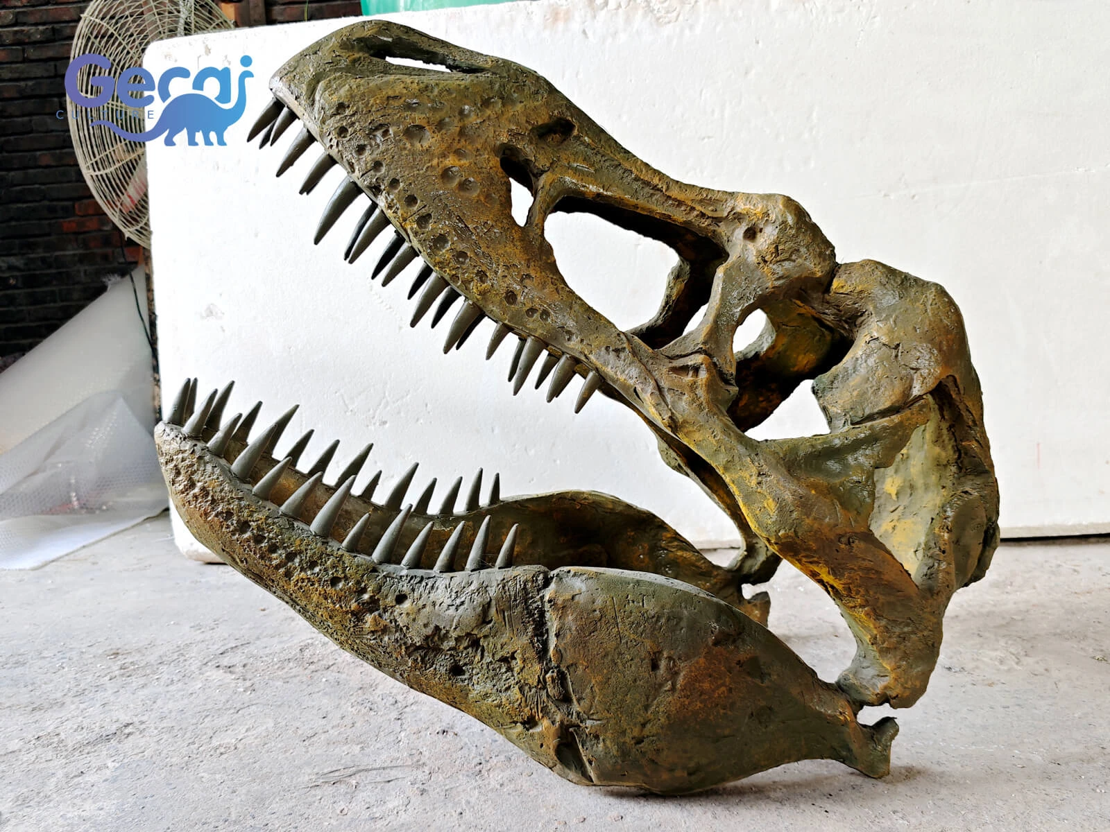 Dinosaur Skull Fossil Replica for Sale is a museum-quality display designed for natural history museums, science centers, educational institutions, theme parks, and dinosaur-themed attractions. Featuring anatomically accurate proportions, realistic fossil textures, and finely handcrafted details, these replicas faithfu...