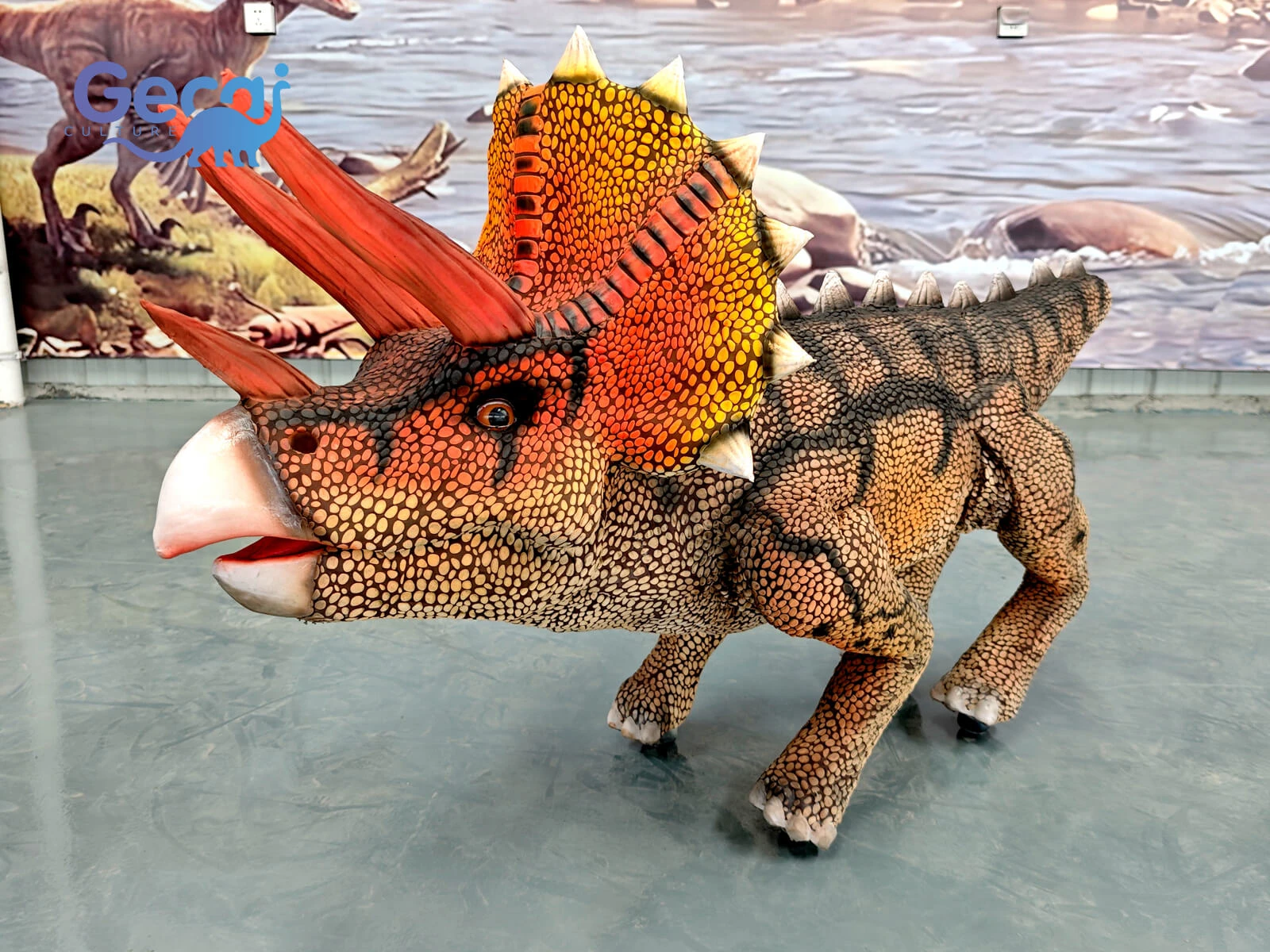 Custom Robot Triceratops Dinosaur for Events is a compact and interactive attraction designed for exhibitions, festivals, shopping malls, and themed entertainment. Featuring the iconic three horns, detailed skin textures, and a lifelike dinosaur appearance, this robotic Triceratops combines realistic styling with agile...