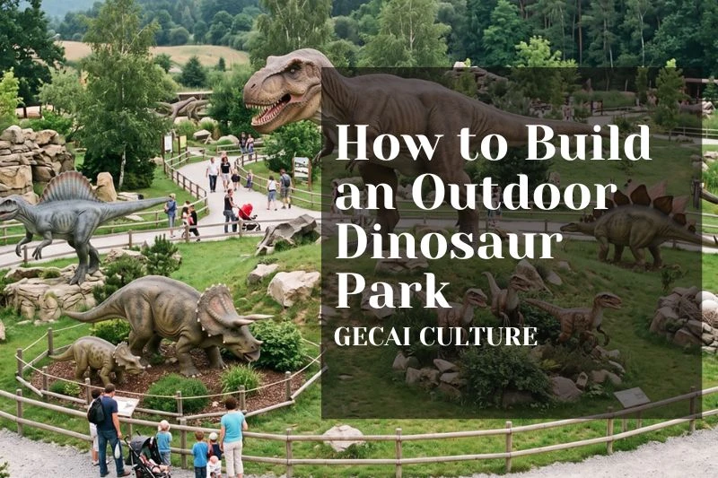 How to Build an Outdoor Dinosaur Park