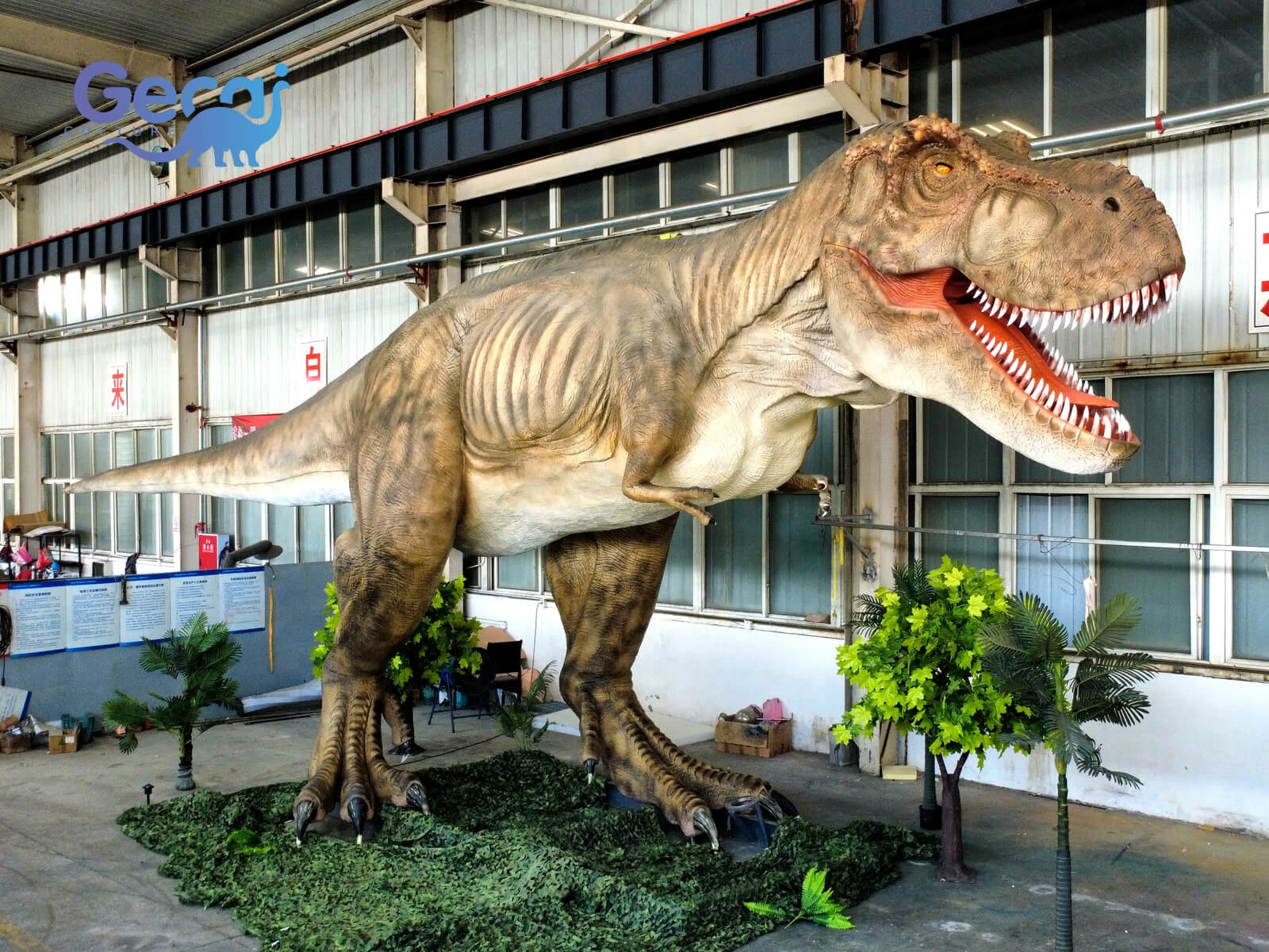 16M Animatronic T-Rex for Dinosaur Parks