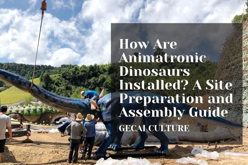 How Are Animatronic Dinosaurs Installed? A Site Preparation and Assembly Guide